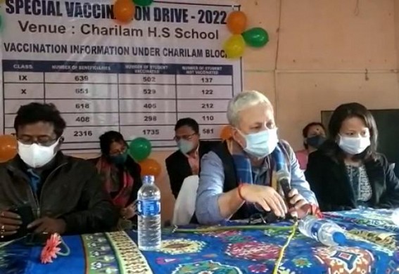 Deputy CM visited Vaccination Centers in Charilam Deputy CM visited Vaccination Centers in Charilam